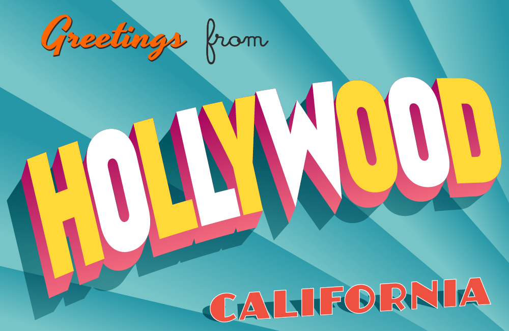 Hollywood graphic